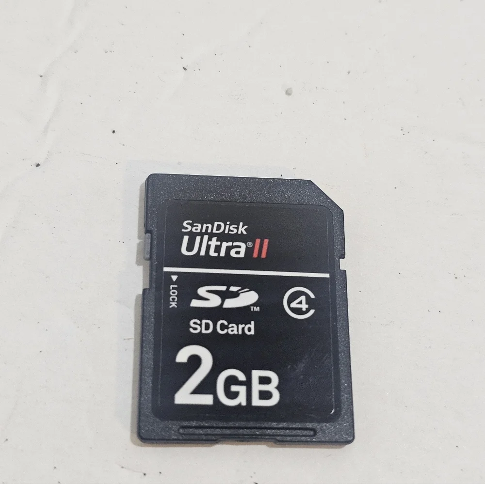 SanDisk Ultra II 2GB Class 4 SD Camera Memory Card